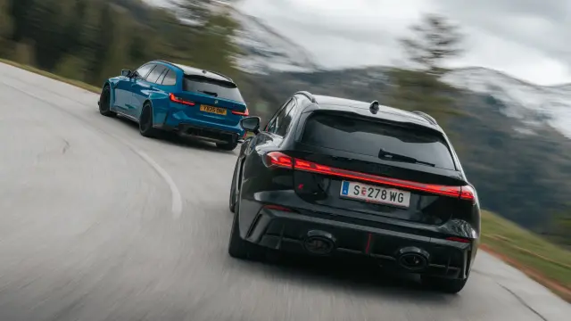 Audi RS5 Avant vs BMW M3 CS Touring