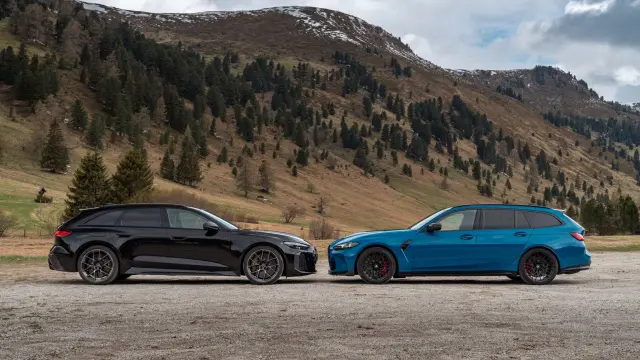 Audi RS5 Avant vs BMW M3 CS Touring