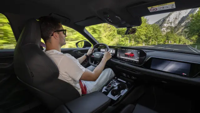 Prueba del Audi RS 5 en los Alpes