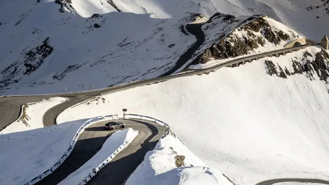 Prueba del Audi RS 5 en la carretera alpina del Grossglockner