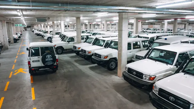 Taller de preparación de Toyota Hilux y Land Cruiser