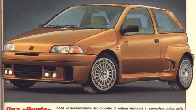 Fiat Punto Grama 2 Maggiora 1994.