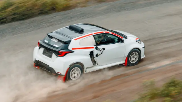 Prueba de los prototipos de Toyota Yaris con nuevas mecánicas