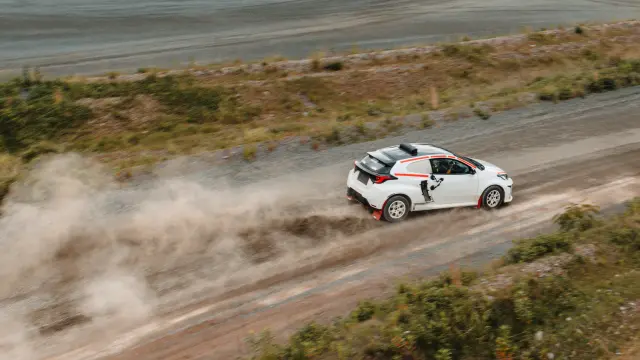 Prueba de los prototipos de Toyota Yaris con nuevas mecánicas