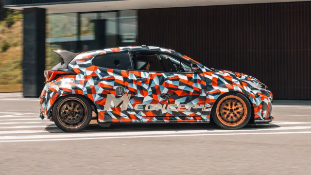 Prueba de los prototipos de Toyota Yaris con nuevas mecánicas