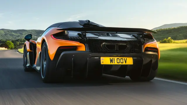 Prueba del McLaren W1