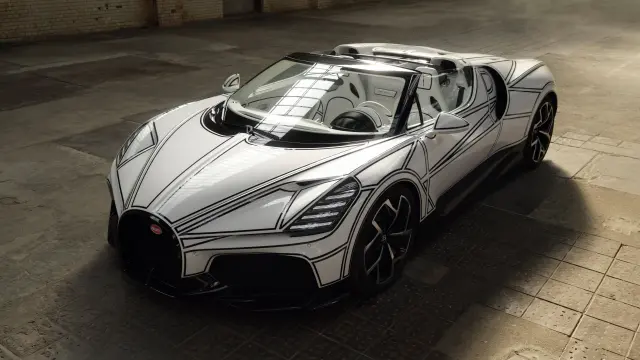 Bugatti W16 Mistral ‘Blanc Éternel’