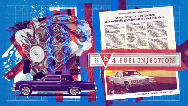 Motor V8-6-4 de Cadillac