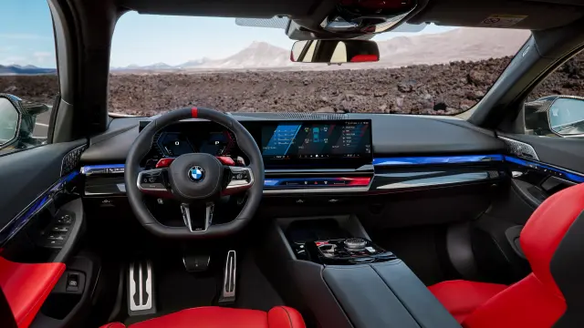 Interior del BMW M5 Touring