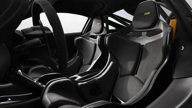 Interior del McLaren 788HS.