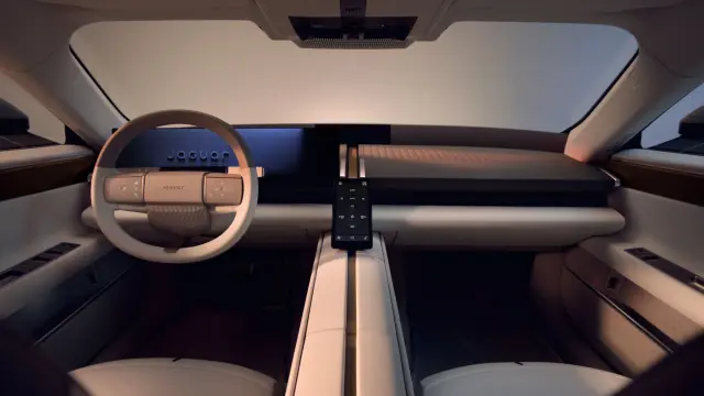 Interior del Jaguar Type 01