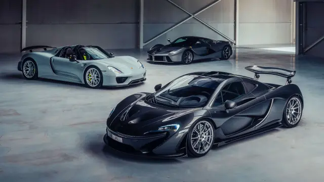 El Porsche 918 Spyder, Ferrari LaFerrari y McLaren P1 a la venta