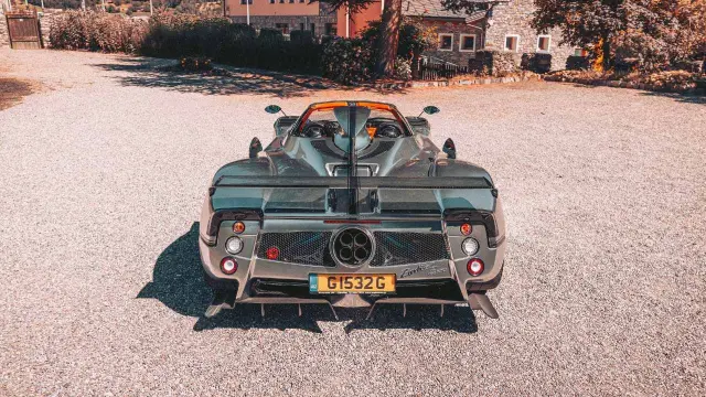 Pagani Zonda 760 RS Liquid Silver