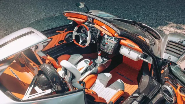 Pagani Zonda 760 RS Liquid Silver