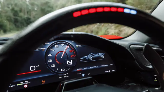 Prueba del Ferrari 849 Testarossa en las 99 curvas de Tasmania