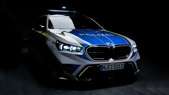 BMW M5 Touring de la Polizei alemana