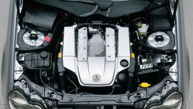 Motor M112 E32 ML V6 de Mercedes.
