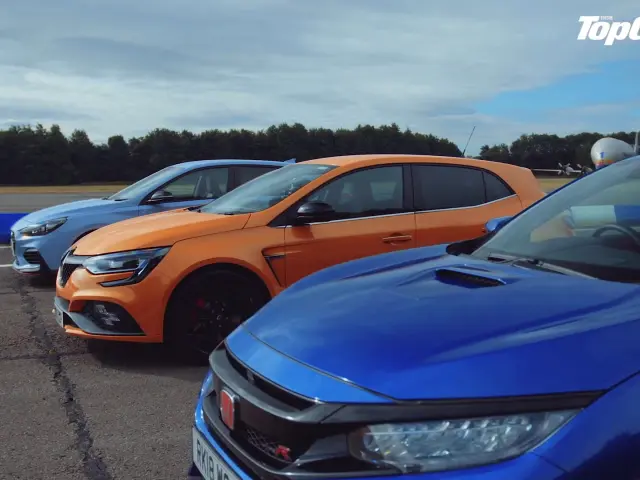 VÍDEO: Honda Civic Type R vs Hyundai i30N vs Renault Mégane RS 280 Cup, ¿cuál acelera más?