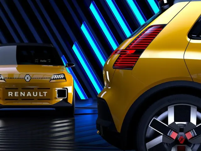 Concepto del Renault 5 eléctrico.