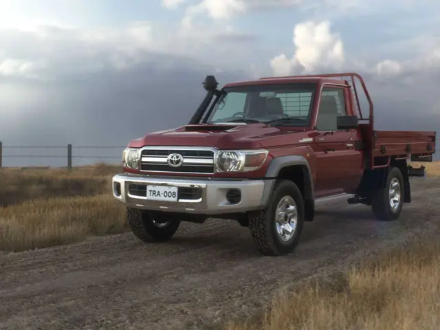 Toyota Land Cruiser J70 de 2021.