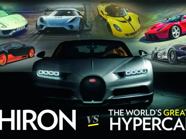 El Bugatti Chiron y sus rivales