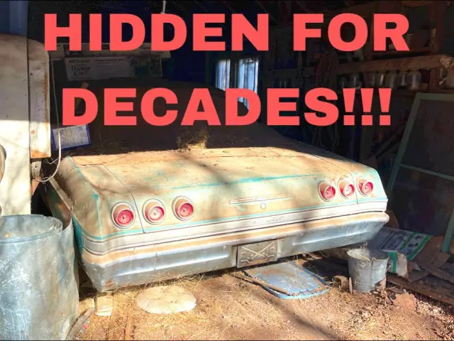 Barn Find 1965 Chevy Impala | Hidden Away For Over 30 Years!