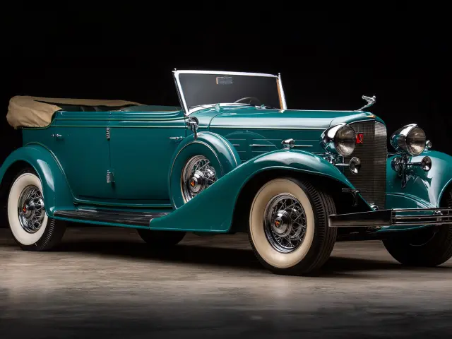 Cadillac V-12 All-Weather Phaeton, en la subasta de Amelia Island 2022.