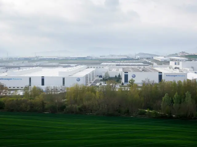 Planta de Volkswagen en Pamplona, Navarra.