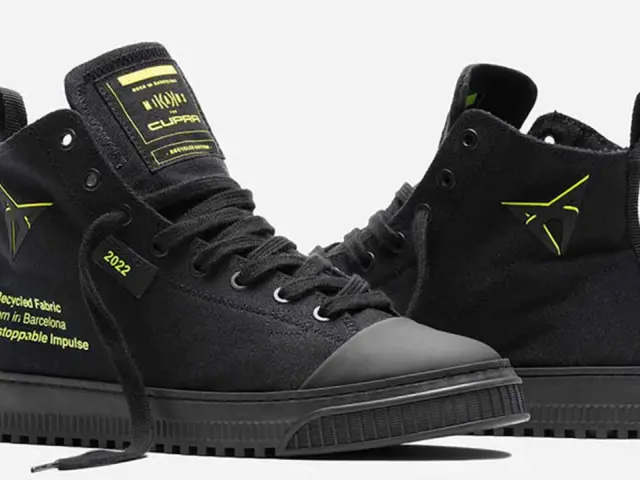 Zapatillas Mikakus x Cupra Born.