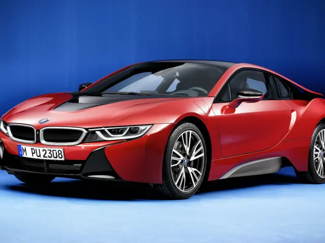 BMW i8 Protonic Red Edition