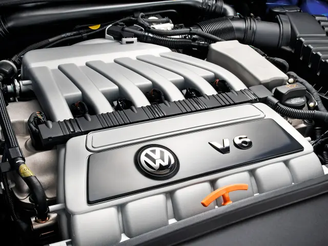 Motor V6 en configuración VR6 del Volkswagen Golf MK.5