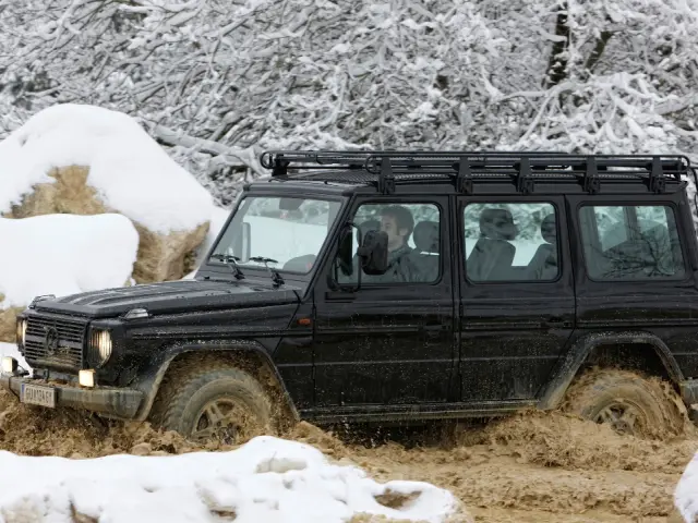 Mercedes G250D con motor OM602.