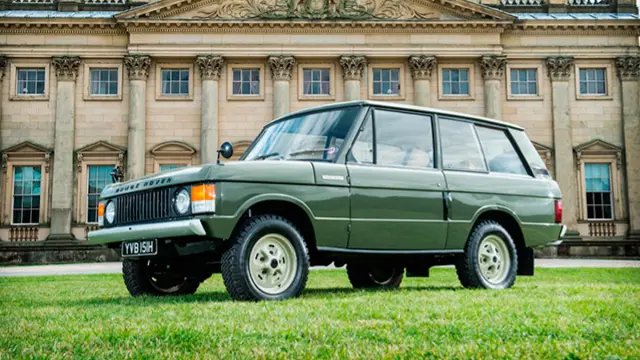 Primer Range Rover fabricado. 1970.