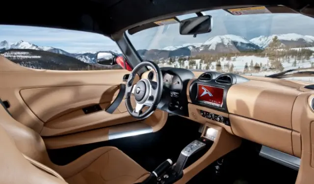 Tesla Roadster interior