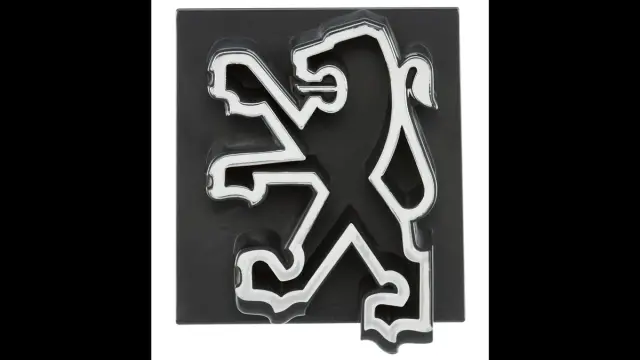 Logo Peugeot del año 1975