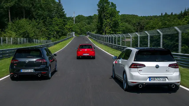 VW Golf GTI Clubsport S zagas