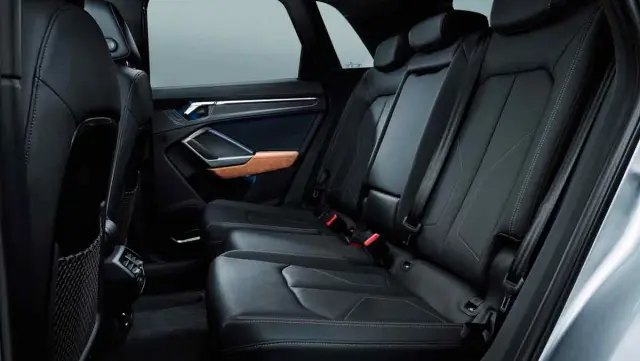 Asientos traseros del Audi Q3 2019
