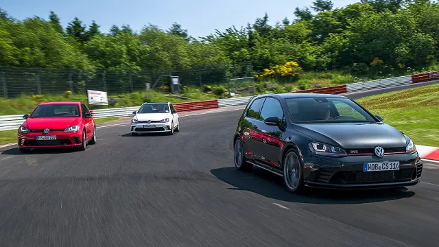 VW Golf GTI Clubsport S circuito
