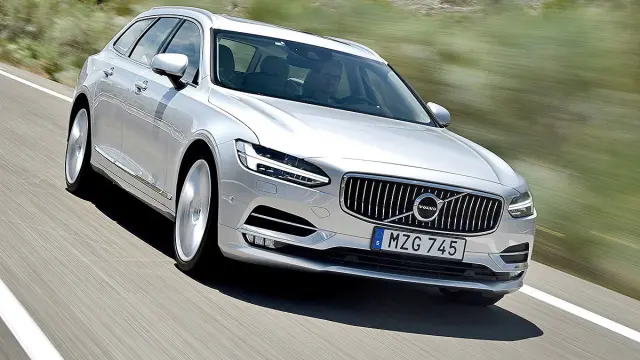 Prueba: Volvo V90 2016 parrilla