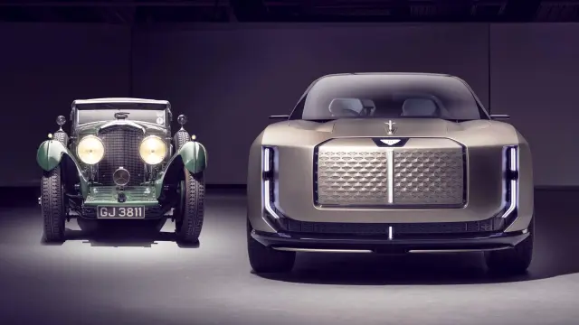 Dos épocas diferentes, dos maneras diferentes de apreciar el tamaño de un coche de lujo...