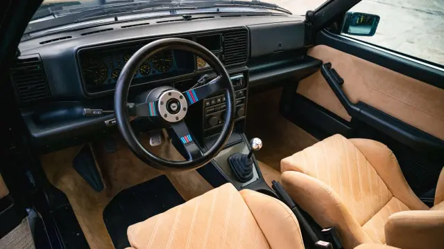 Interior del Lancia Delta Integrale Evo 2.