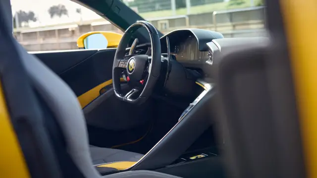 Interior del Ferrari 849 Testarossa