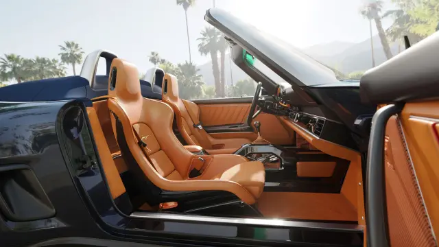 Restomod 911 Carrera Cabriolet de Singer