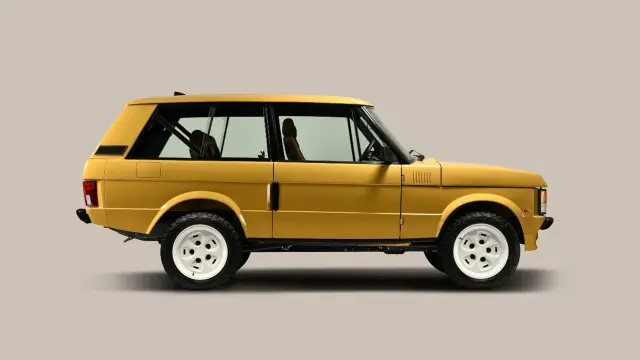Twisted Range Rover Classic restomod.