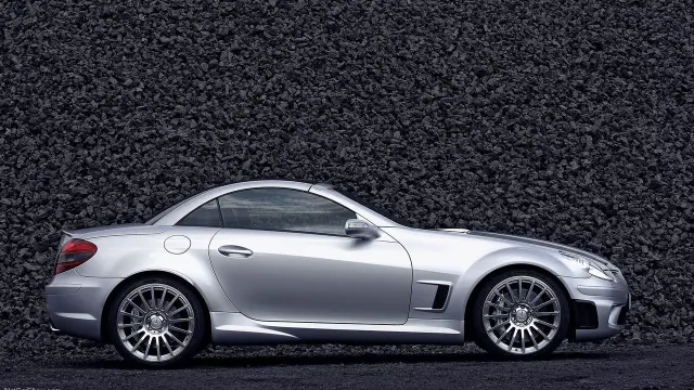 Mercedes SLK 55 AMG Black Series.