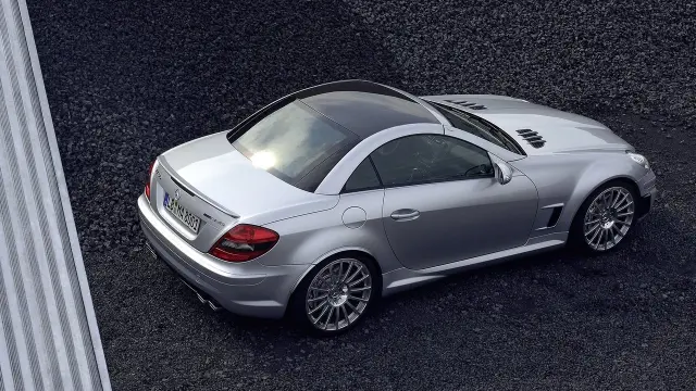 Mercedes SLK 55 AMG Black Series.