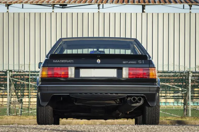 Un Maserati Biturbo Si de 1987, limitado a 105 unidades