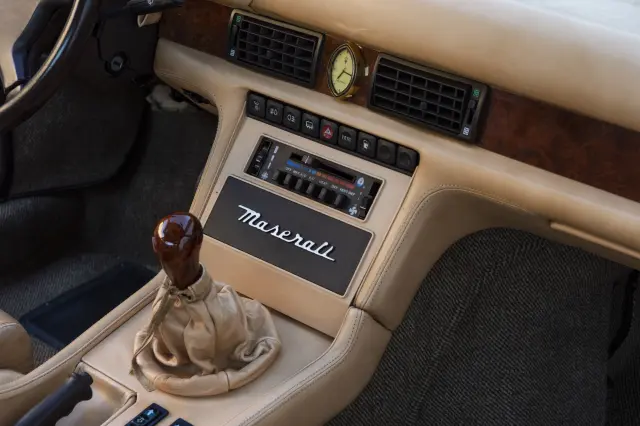 Un Maserati Biturbo Si de 1987, limitado a 105 unidades