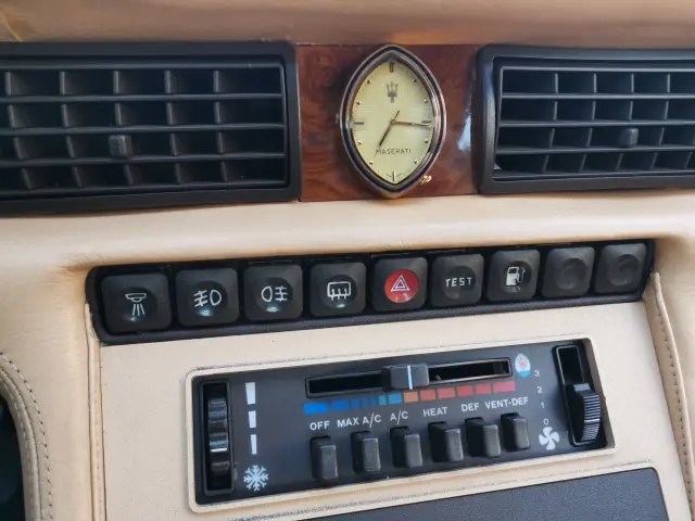 Un Maserati Biturbo Si de 1987, limitado a 105 unidades