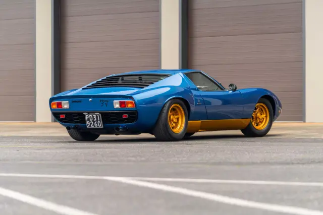 Lamborghini Miura SV a la venta con 1.516 kilómetros